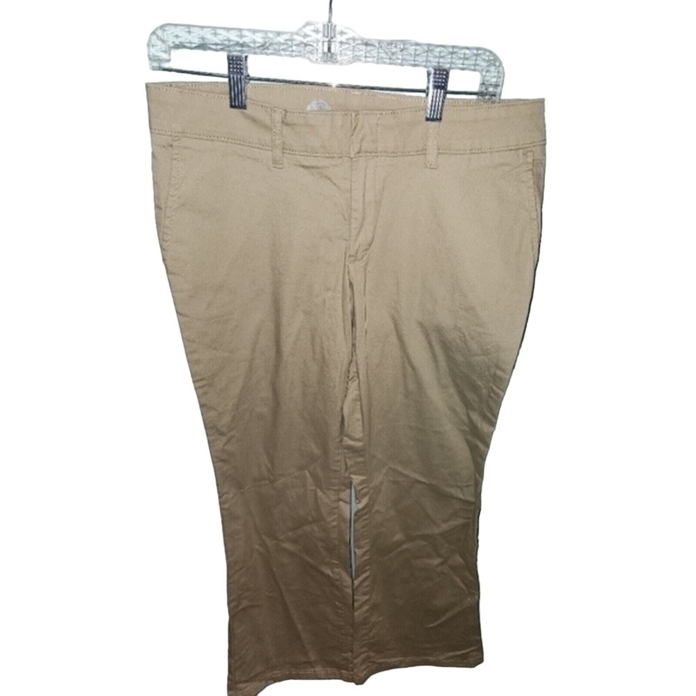 Dickies Tan Khaki Casual Pants Classic‎ Style Ladies Trousers Career 10 Short